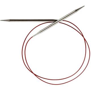 Chiaogoo 40-tommer rød blonder rustfrit stål cirkulære strikning nåle 10/6mm