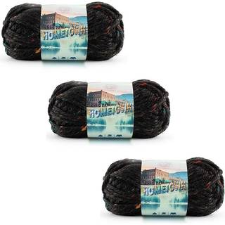 Lion Brand Yarn Hometown Yarn Super-Bulky garn til strikning af hækling og håndværk 3 pakke Cambridge Tweed