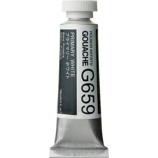 Holbein -kunstnere gouache 15 ml primær hvid