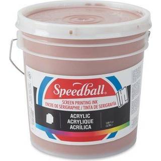 Speedball Acryl Screen Printing Ink 128-Ounce Brown