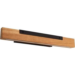 Madera LED-væglampe, .lys nedad, egetræ