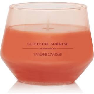 Yankee Candle Studio Medium Candle Cliffside Sunrise 10 Oz: Langvarig essentiel essentiel duftende soja voksblandingslys | 40-65 timers forbr?ndi