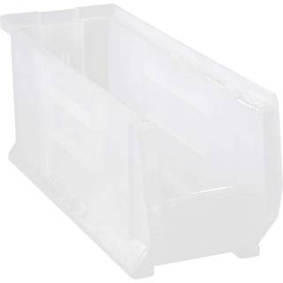 Hulk 24 Container 23-7/8L x 8-1/4W x 9H Stackable Polypropylen Clear lavet i USA