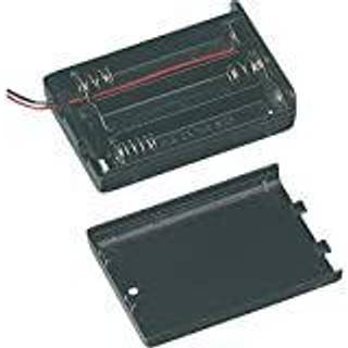 TRU COMPONENTS SBH-331A Batteriholder 3 R6 (AA) Kabel