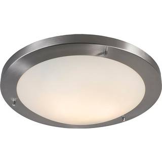 Moderne loftslampe stål 41 cm IP44 - Yuma