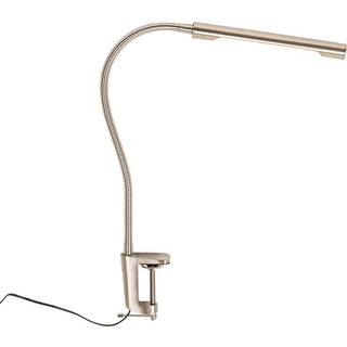 Klemme skrivebordslampe stål inkl. LED med touch lysdæmper - Lionard