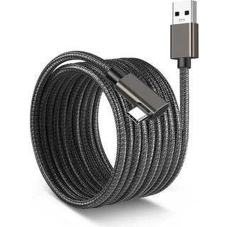 USB A til Type-C Link-kabel Mørkegrå 5 m