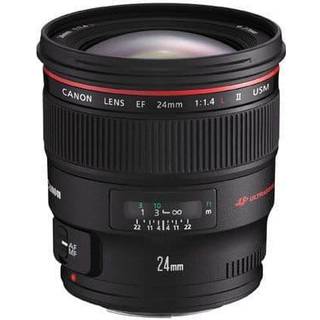Canon 24mm EF F1.4L USM MK II + Gratis UV og CP Filter (Kampagne)