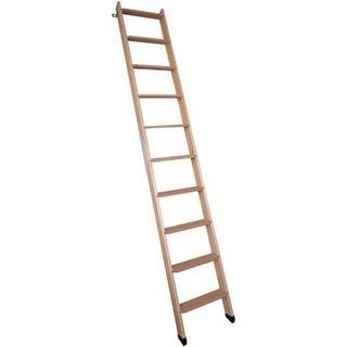 Dolle hemsestige ubehandlet 2 delt 10 trin 41,5x18x128cm - fsc® mix credit