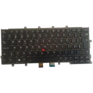 Lenovo - notebook replacement keyboard - Swiss - Bærbar tastatur - til udskiftning - Schweizisk - Sort