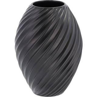Morsø River vase sort 21 cm