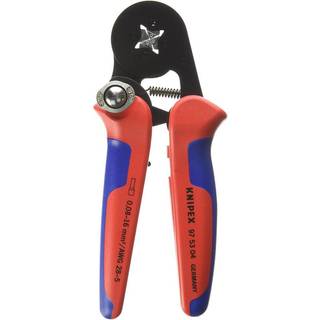 KNIPEX Selvindstillelig crimptang 180 mm til kabeltyller med sideindfør(97 53 04)