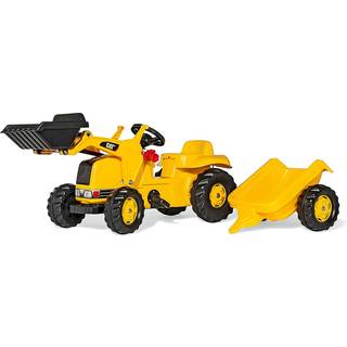 Rolly Toys Pedaltraktor JCB Med Anhænger