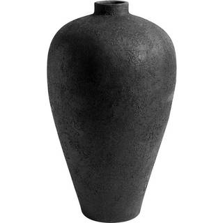 MUUBS Luna krukke 80 cm Sort-terracotta