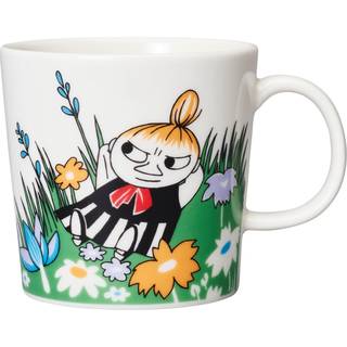 Moomin Arabia "Lilla My på ängen" Mumikrus Hvid/Multi