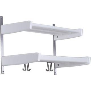 Oscarssons Möbel, Meja Hattehylde 59 cm 2 hylder Hvidlakeret birk