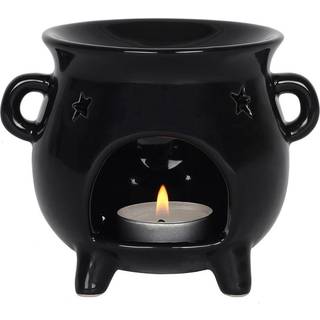 Schwarze Hexenkessel Teelichthalter Duftlampe