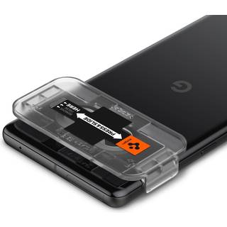 Spigen Glass Optik 2 Pack - black - Google Pixel 7