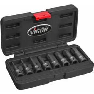 VIGOR Slagtoppesæt Torx (V7019)