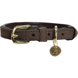 Kentucky Dog Collar Velvet Leather - XXS 31 cm