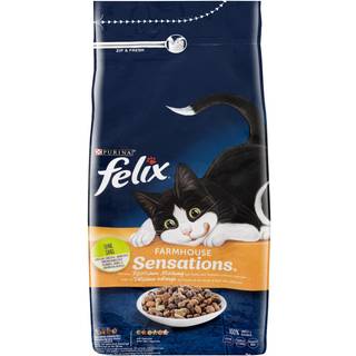 Felix Farmhouse Sensations® med en lækker blanding af kylling, kalkun og grøntsager 36.48 DKK/1 kg