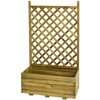 Plantekasse med espalier