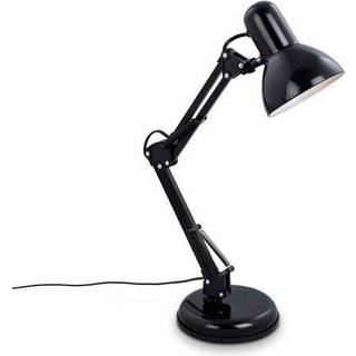 Pixa skrivebordslampe, justerbar, E14, sort