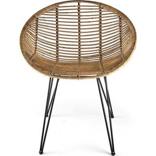 Soe Stol fra Villa Collection - Natur farve - Naturrattan