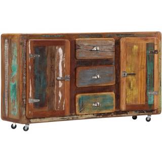 skænk 150x43x86 cm massivt genbrugstræ