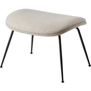 GUBI Beetle Ottoman fodskammel helt polstret conic base Plain 0025-black