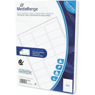 MediaRange MRINK150 - multi-purpose labels - 1200 label(s) - 63.5 x 33.9 mm