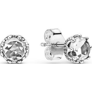 Pandora Ohrstecker - Clear Sparkling Crown - 298311CZ - silber
