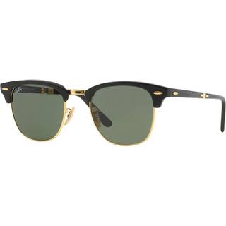 Ray - Ban Unisex RB2176 CLUBMASTER FOLDING 901 Solbriller Acetat Sort G15 Firkantet Normal