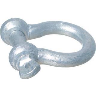 Lyresjækkel 1852-Marine, Ø22 mm, 42 mm, galvaniseret stål, med gevind vingeskrue