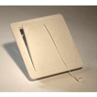 Viksa klapventil 130 x 140 mm hvid