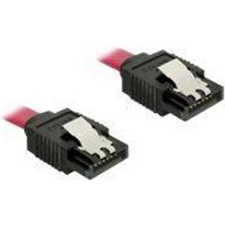 Delock - SATA 600 kabel - Rød - 100 cm