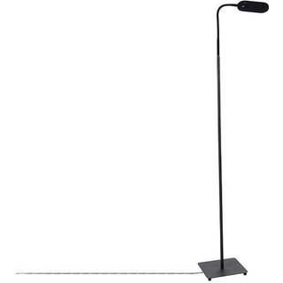 Gulvlampe sort inkl. LED 5-trins dæmpbar i Kelvin - Botot