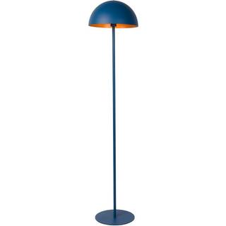 Siemon gulvlampe af stål, Ø 35 cm, blå