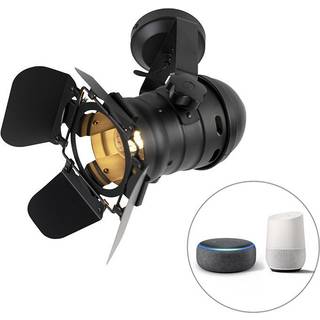 Smart Studio Spot Sort Drejelig og Tiltbar inkl. Wifi A60 - Movie