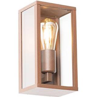 Industriel væglampe rustbrun 26 cm IP44 - Charlois