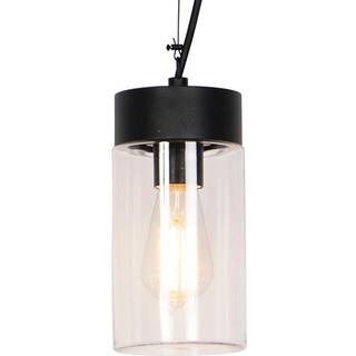 Moderne pendellampe sort IP44 - Jarra
