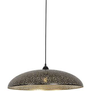 Oriental Pendellampe Sort med Guld 60 cm - Japke