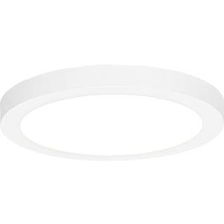 Nedfældet eller overflademonteret spotlight hvid 22 cm inkl. LED 3-trins dæmpning til varmt - Trans