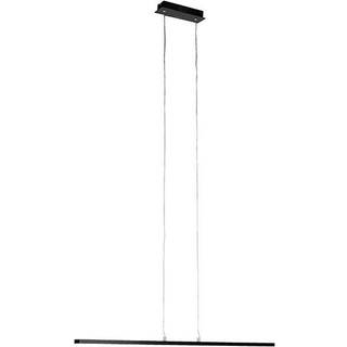 Moderne pendellampe sort 90 cm inkl. LED - Banda