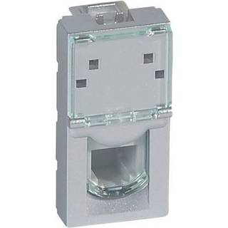 Legrand Mosaic data rj11 4led 1m alu