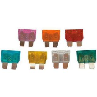 Fladsikringer, 30 A, grøn, 10-pack