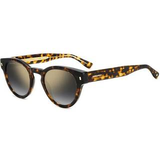 Dsquared2 D2 0077/S 086/FQ 48 Solbriller Mænd Tortoiseshell - Dark Tortoise - 48mm