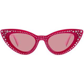 Dsquared2 D2 0092/N/S MU1/U1 51 Solbriller Kvinder Lyserød - Pattern Fuchsia Pink - 51mm