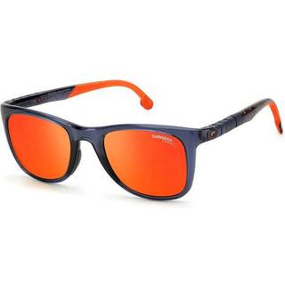 Carrera Mand HYPERFIT 22/S RTC/UW Solbriller Plast Blå/Orange Orange Firkantet Spejlet Blitz