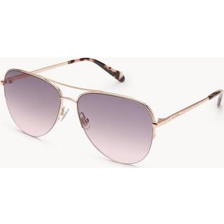Fossil FOS 3137/G/S AU2/FF 58 Solbriller Kvinder Guld - Red Gold - 58mm